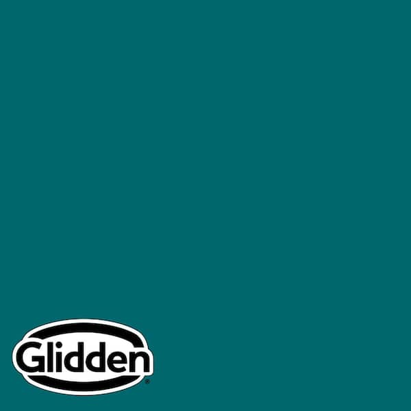 Glidden Premium 5 gal. PPG1147-7 Tahitian Treat Semi-Gloss Exterior Latex Paint