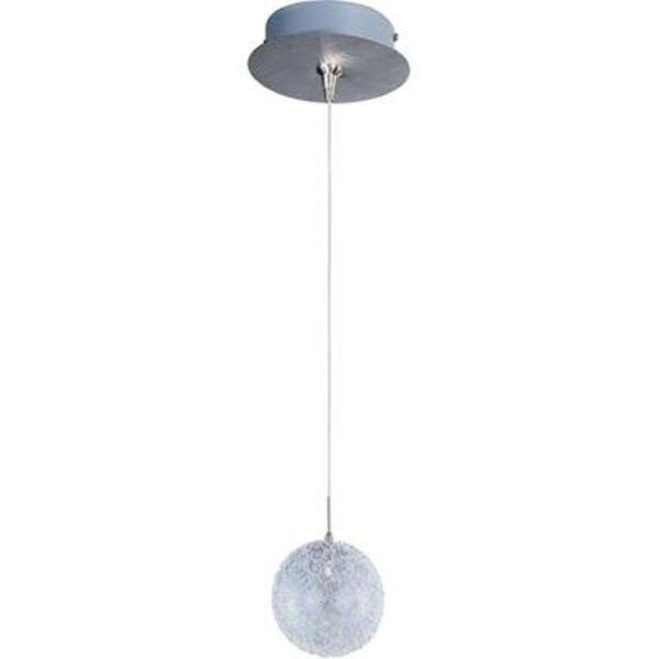 ET2 Mesh 1-Light Satin Nickel RapidJack Pendant and Canopy