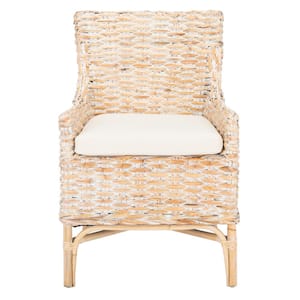 Cristen Natural White Wash Arm Chair