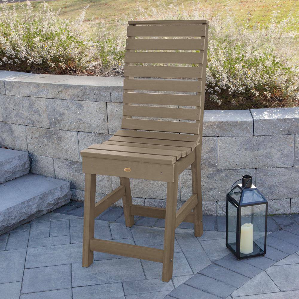 Weatherly Woodland Brown Recycled Plastic Counter Height Side Chair price history on PriceWatchPro