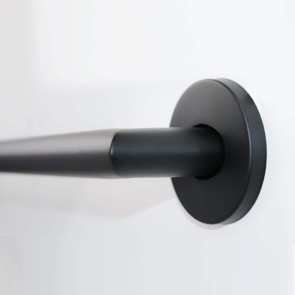 12'' Matte Black Stainless Steel Wall Mounted Grab Bar