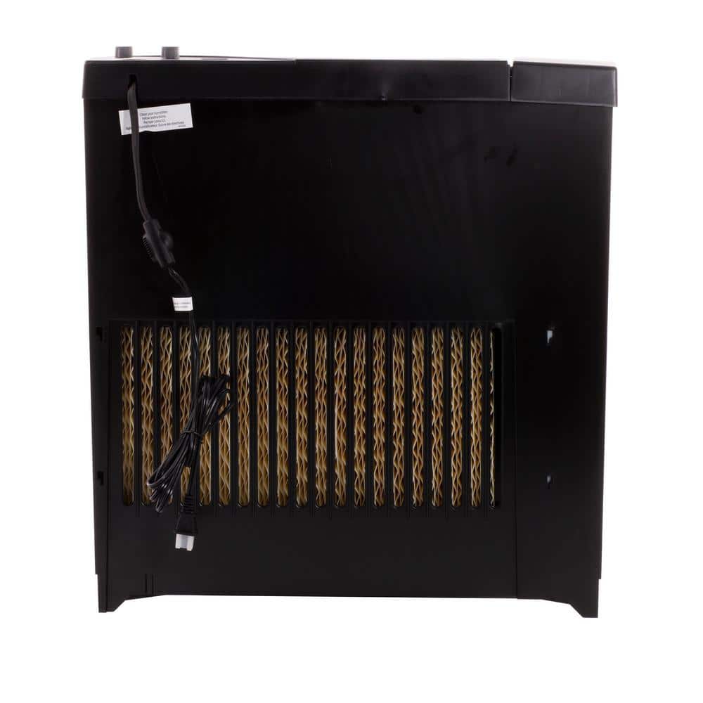 Alliance Dark Brown Evaporative Humidifier with Copper Finish