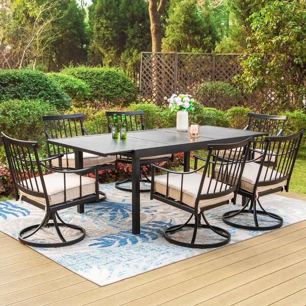 Garden Oasis Harrison 7 Piece Dining Set | Fasci Garden