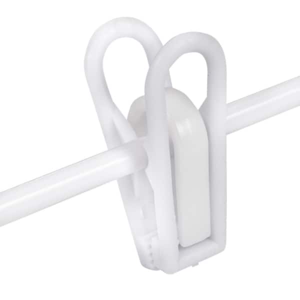 White Plastic Shipping Hangers 18