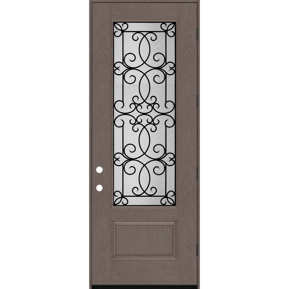 Steves & Sons Regency 36 in. x 96 in. 3/4Lite Georgian Decorative