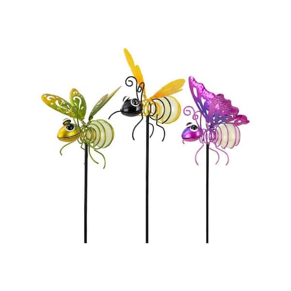3 Pieces Waterproof Outdoor Insect Garden Decorative Stake HPDSJ37F1D ...