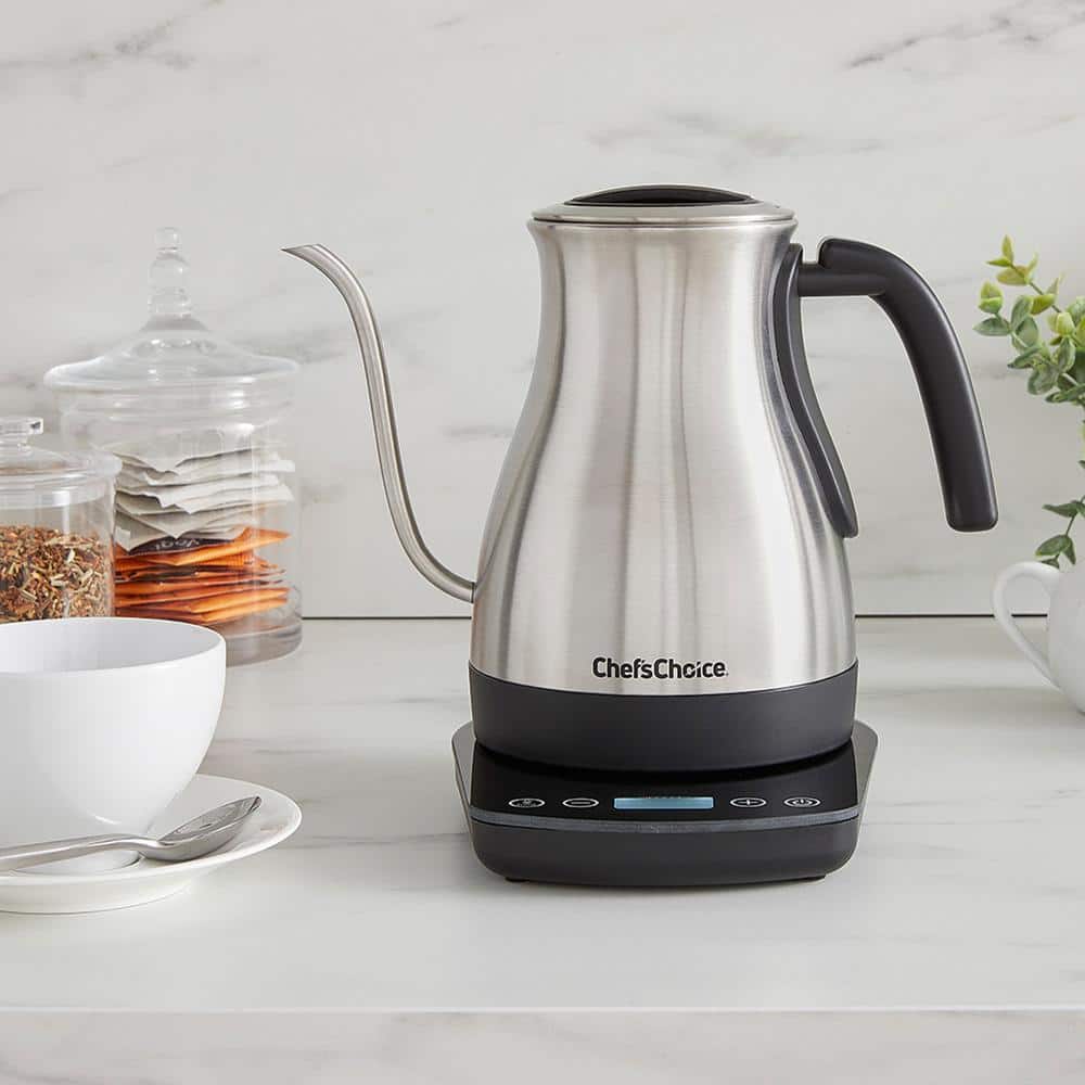 Chef'sChoice 1-Quart Digital Stainless Steel Gooseneck Kettle