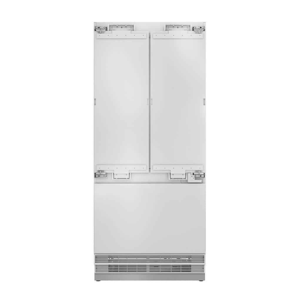 36 in. Panel Ready 19.5 cu. ft. Counter Depth French Door Refrigerator with Internal Water Dispenser in Custom Panel -  Thor Kitchen, XRF3619BFP