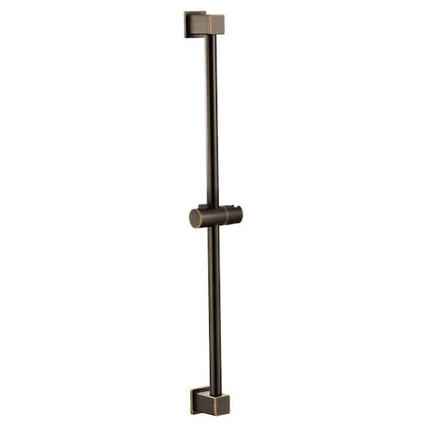 MOEN 30 in. Square Shower Bar in Mediterranean Bronze