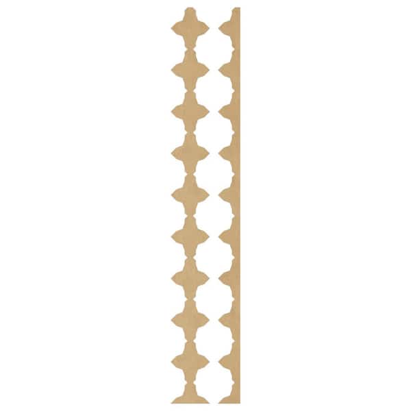 Ekena Millwork Pandora 0.125 in. T x 0.33 ft. W x 4 ft. L Grey Acrylic Resin Decorative Wall Paneling 17-Pack