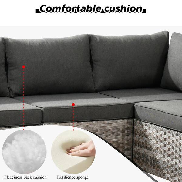 Wide cushion sofa sale