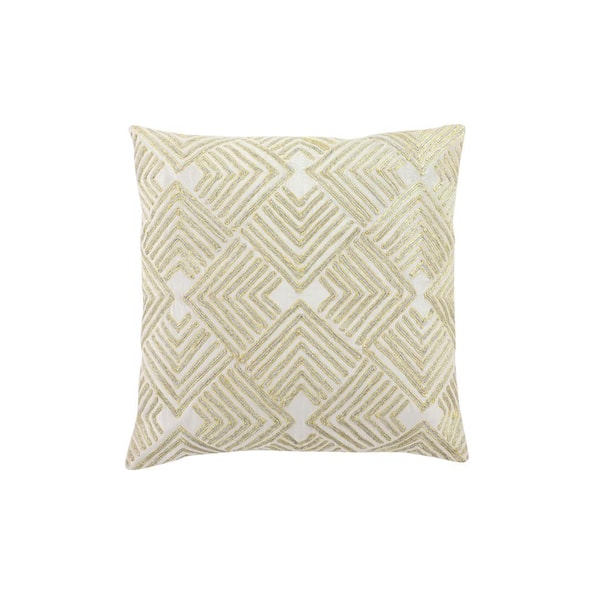 large cream throw pillows
