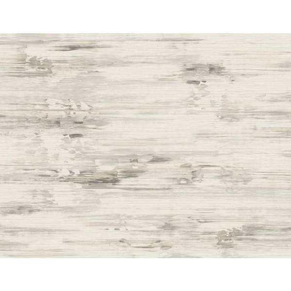 Seabrook Designs 60.75 sq. ft. Nobel Grey Silk Mistral Embossed Vinyl Unpasted Wallpaper Roll