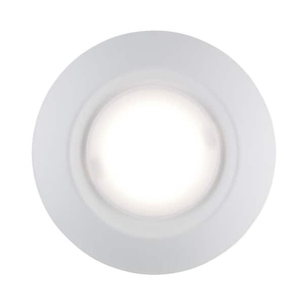 Bel Air Lighting 7.5 in. White Integrated LED Miniature Disk