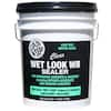 Glaze 'N Seal 5 gal. Clear Wet Look Concrete and Masonry Lacquer Sealer 124  - The Home Depot