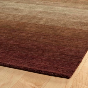 Shades Wine 8 ft. x 9 ft. Area Rug