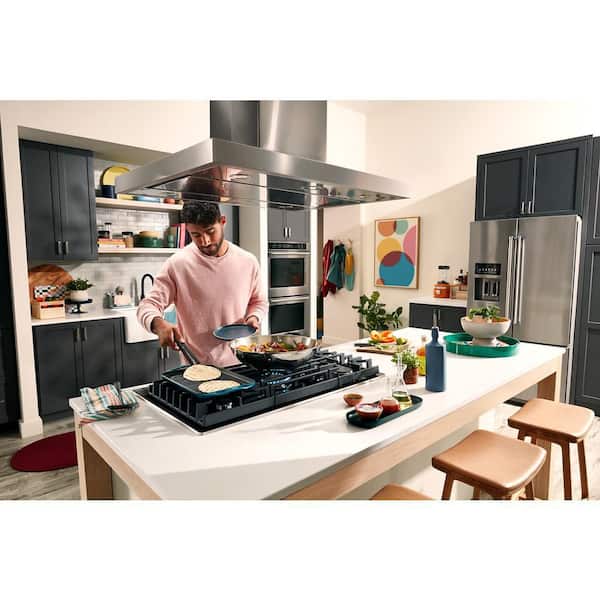 Reviews for KitchenAid 36 in. 5-Burners Recessed Gas Cooktop in