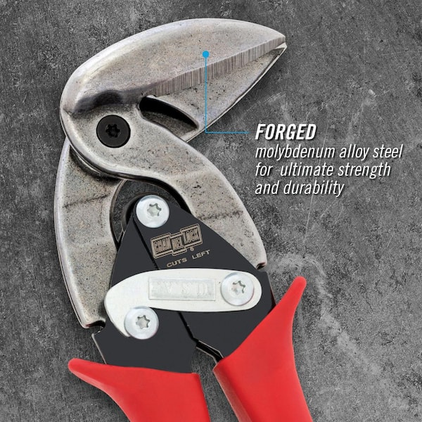 Channellock 10 in. Aviation Snip, Upright, Left Cut 610UL - The