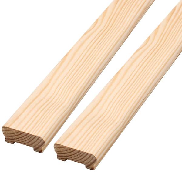 ProWood 6 ft. Southern Yellow Pine Moulded Rail Kit with SE
