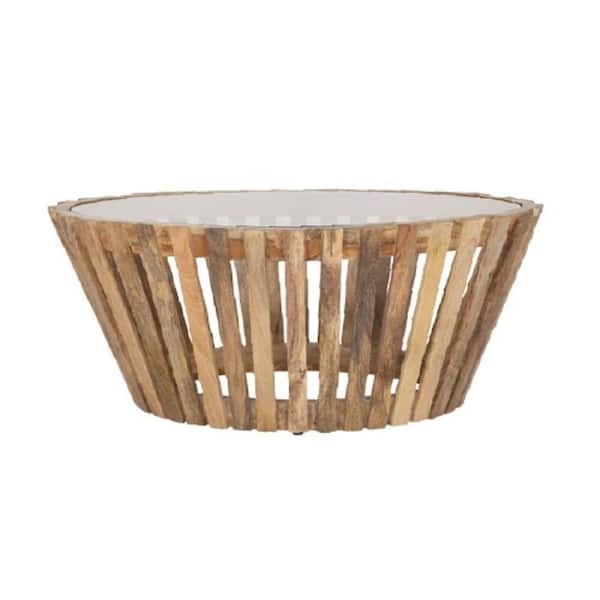 POSH POLLEN Lucas Round Coffee Table