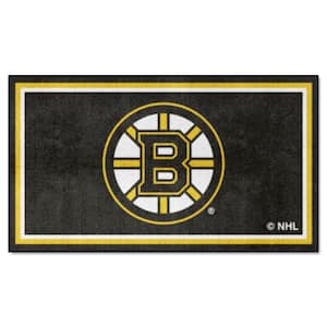 NHL - Boston Bruins 3 ft. x 5 ft. Ultra Plush Area Rug