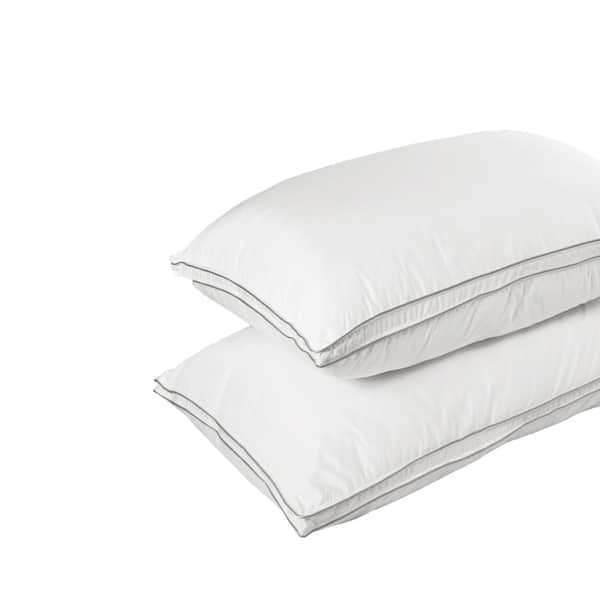 Natural Comfort Allergy Shields Hypoallergenic Down Alternative King Pillow (Set of 2)