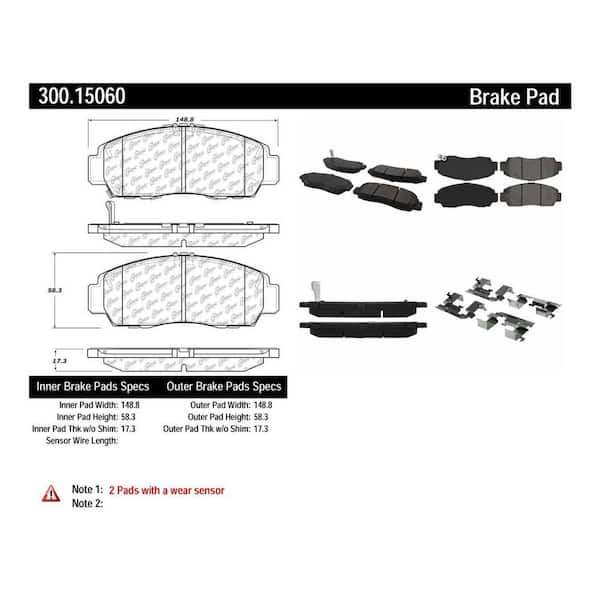 Centric Parts Disc Brake Pad Set