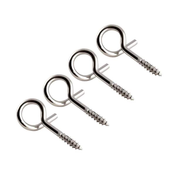 Hillman 0.66-in Stainless Steel Q-hanger (12-Pack) in the Hooks department  at