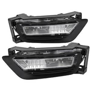 Honda Accord 2013-2015 4Dr OEM Fog Lights W/Switch- Clear