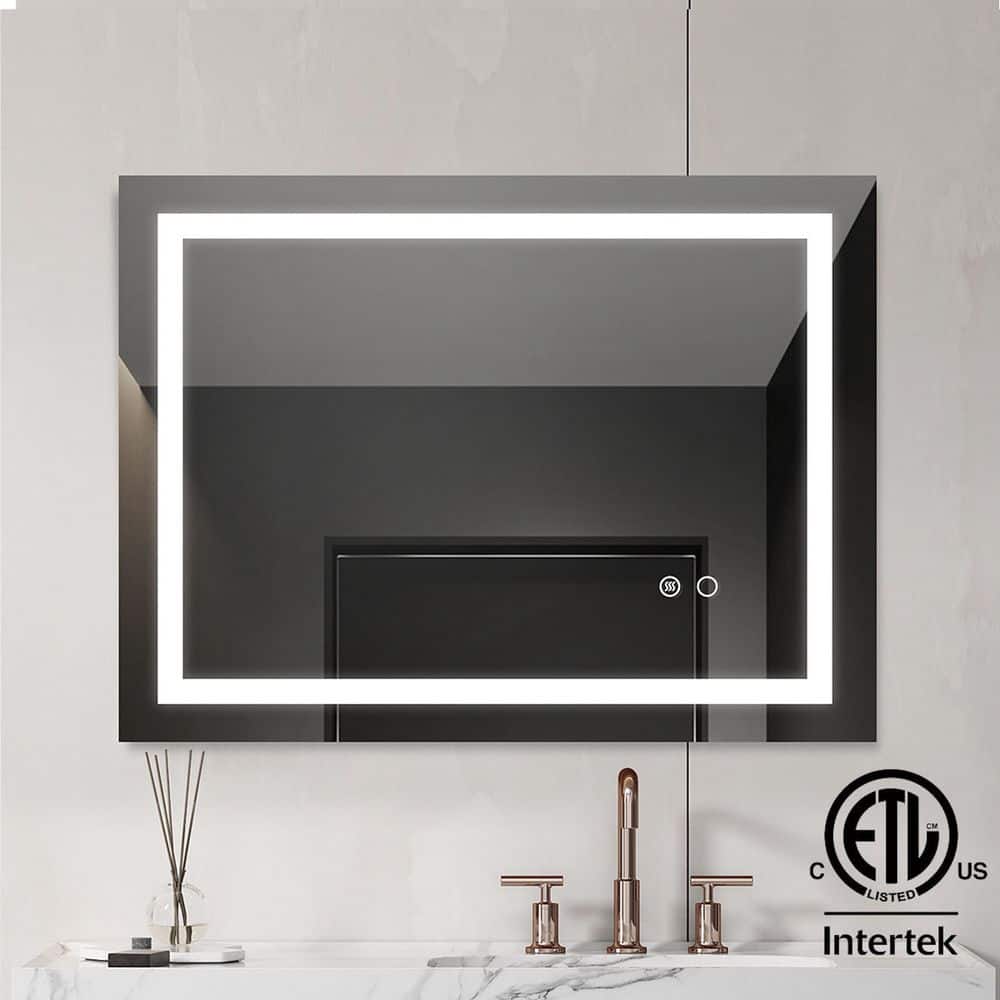 Buy Gmhehly LED Bathroom Mirror with Lights, 32x24 Inch LED