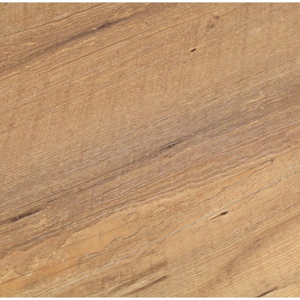 TrafficMaster Pacific Pine 4 MIL x 6 in. W x 36 in. L Grip Strip Water Resistant Luxury Vinyl Plank Flooring (24 sqft/case)
