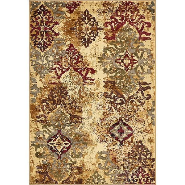 Barista Congencis Beige 4' 0 x 6' 0 Area Rug