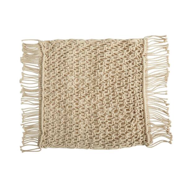 Macrame throw pillow cover hot sale