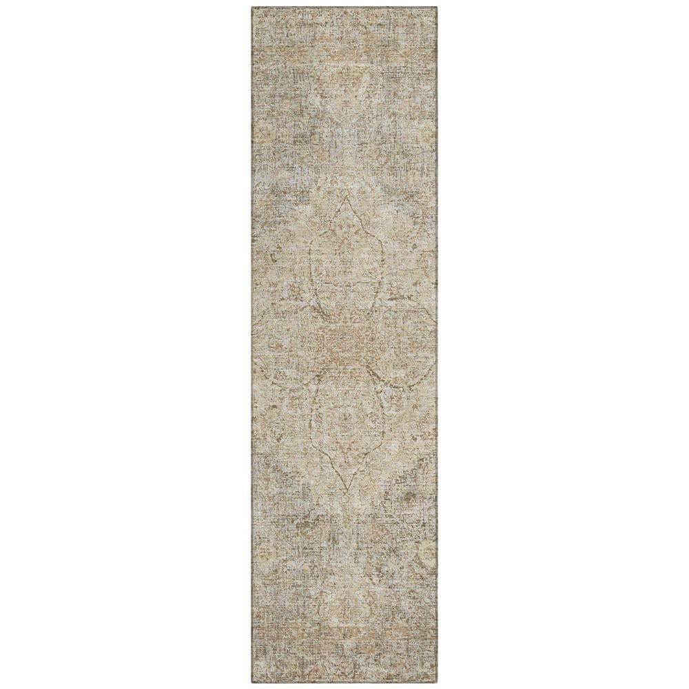 Chantille Machine Washable Indoor/Outdoor Abstract ACN2136 Beige 2 ft. 3 in. x 7 ft. 6 in. Runner Rug price history on PriceWatchPro