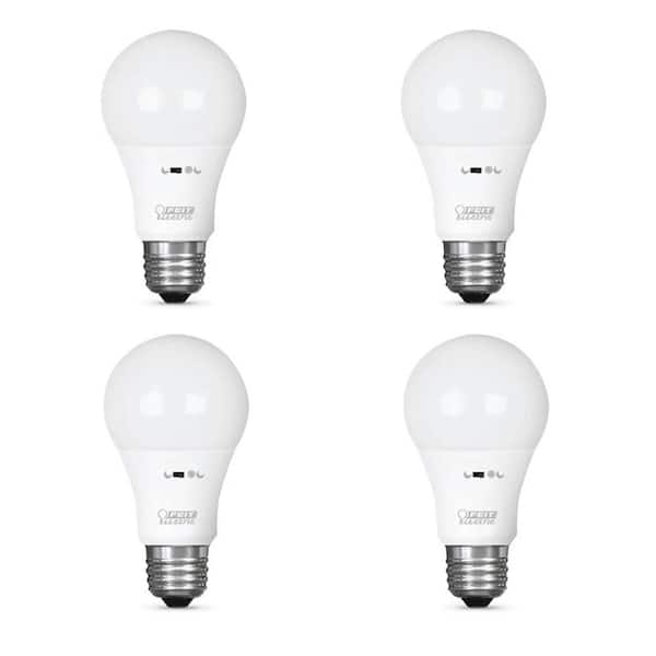 Feit Electric 40-Watt Equivalent Soft White (2700K) A19 IntelliBulb Motion Activated LED Light Bulb (4-Pack)