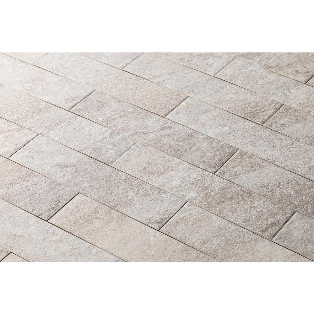 Amalfi Greige Matte Ceramic Subway Wall & Floor Tile