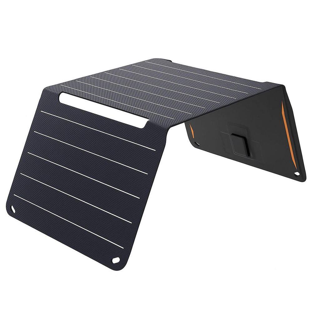 15W Portable Foldable Solar Panel Charger in Black with USB Compatible for Cell Phones and iPads IP67 Waterproof price history on PriceWatchPro