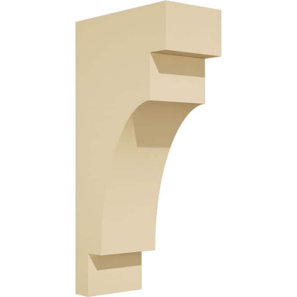 Ekena Millwork Mediterranean 4 in. x 16 in. x 8 in. Polyurethane Corbel