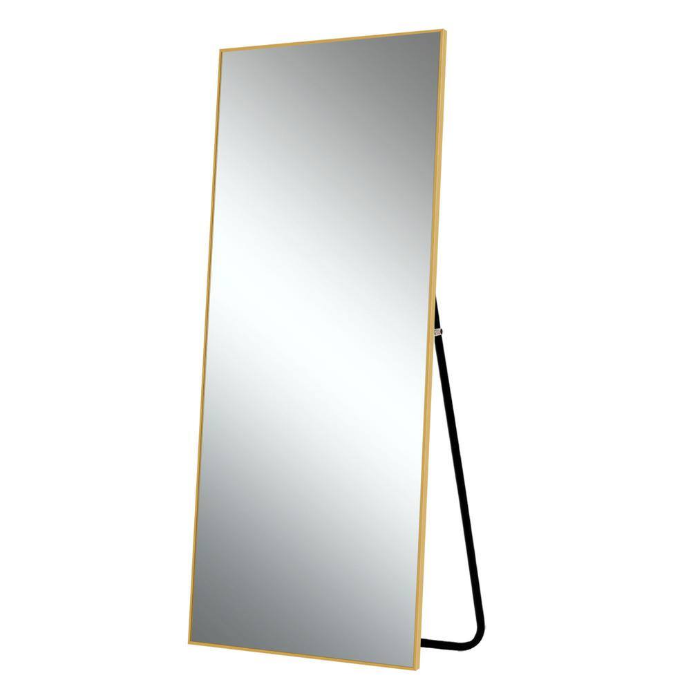 NEUTYPE 71 in. x 24 in. Large Modern Rectangle Aluminum Alloy Framed