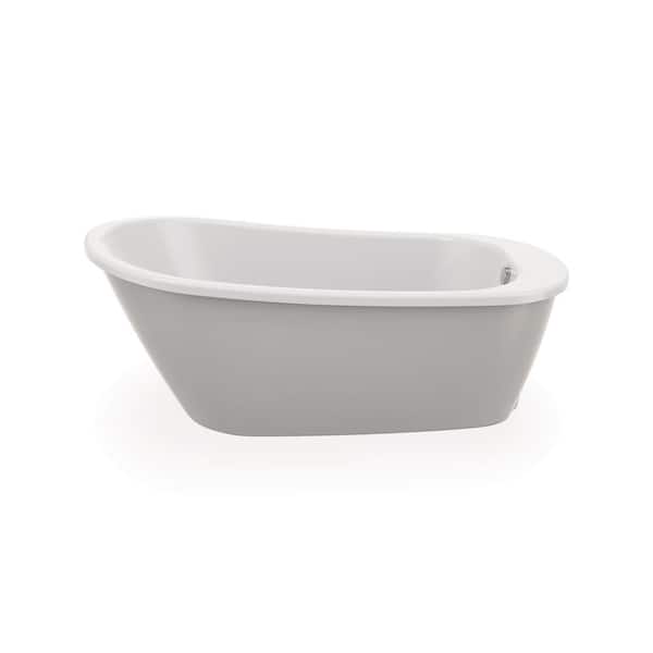MAAX Sax AcryLX 60 in. x 32 in. Freestanding Soaking Bathtub with