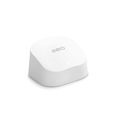 6 Dual-Band Mesh Wi-Fi 6 Extender - Expands Existing Eero Network White