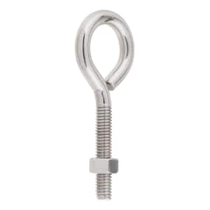 Marine Grade Stainless Steel 3/8-16 X 4 in. Eye Bolt includes Nut