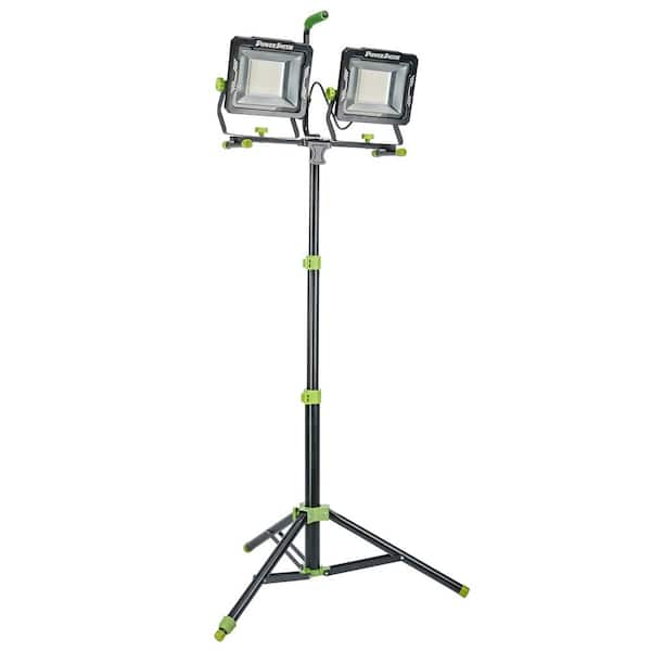 30,000 Lumens Dual-Head LED Work Light with Tripod