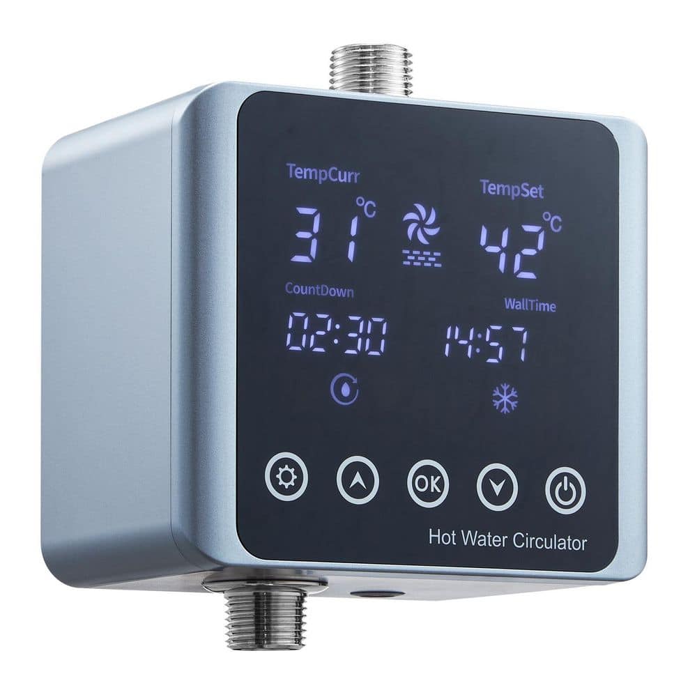 Digital Smart Instant Hot Water Recirculating Pump Kit, with Built-in Thermostat, Timer, Digital Screen, Under Sink price history on PriceWatchPro