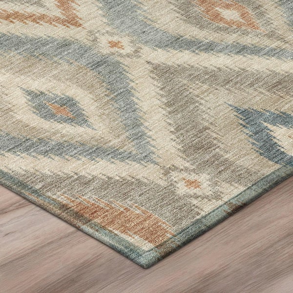 Chantille Machine Washable Indoor/Outdoor Abstract ACN3072 Taupe 2 ft. x 3 ft. Accent Rug