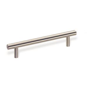 3289 Series 6-5/16 in. Center-to-Center Brushed Stainless Steel Dual Mount Cabinet Pull