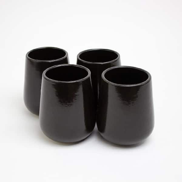 Carthage.Co La Marsa Cup Onyx (Set of 4)