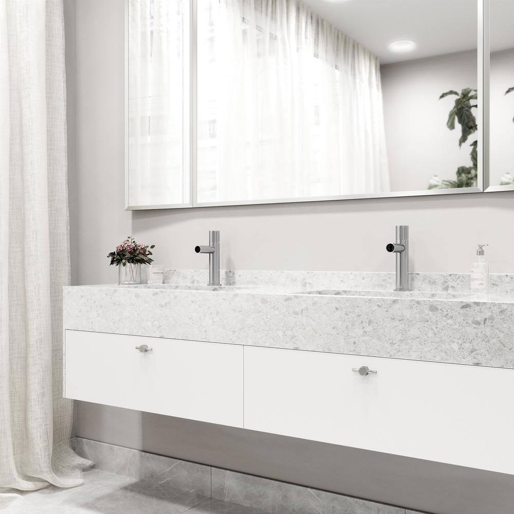 Ashford Chrome High Arc Single Hole Bathroom Faucet
