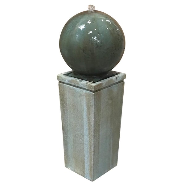 CHG CLASSIC HOME & GARDEN Dorset Cement Sphere Fountain