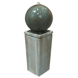 Dorset Cement Sphere Fountain